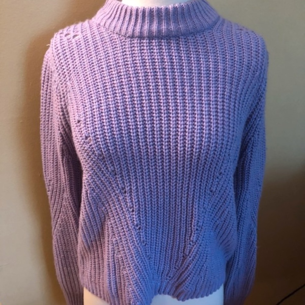 NWOT lilac sweater